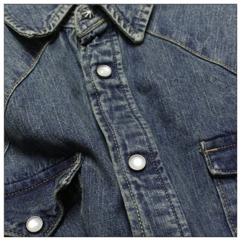 Koszula dżinsowa Ralph Lauren Retro Blue Shirt Jacket