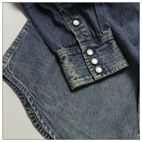 Koszula dżinsowa Ralph Lauren Retro Blue Shirt Jacket