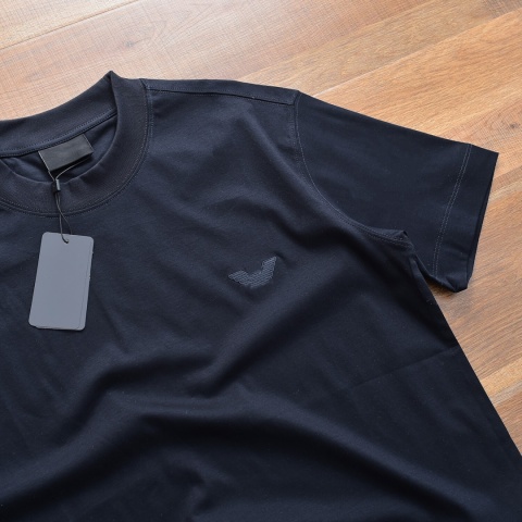 Koszulka Emporio Armani Silky Cotton Cool‑Touch Summer Comfor