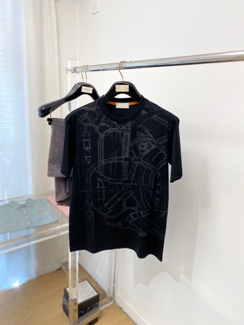 Koszulka męska t-shirt Hermes Premium Silky Cotton