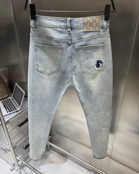 Spodnie Gucci Destroyed Slim Fit