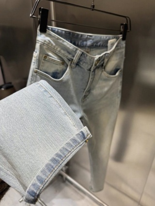 Spodnie Gucci Destroyed Slim Fit