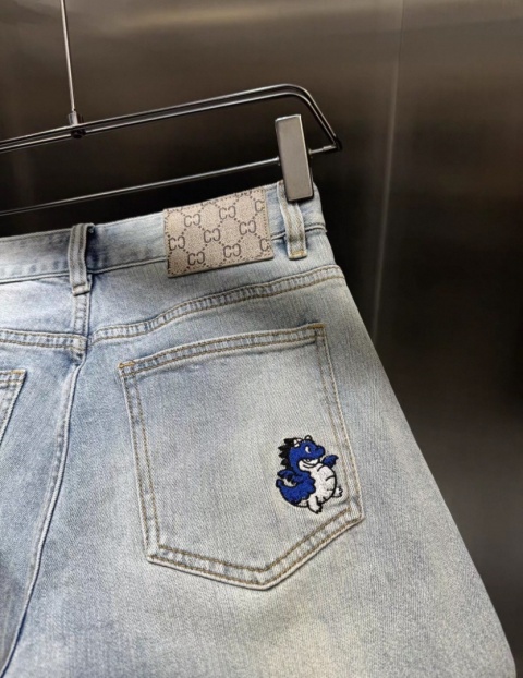 Spodnie Gucci Destroyed Slim Fit