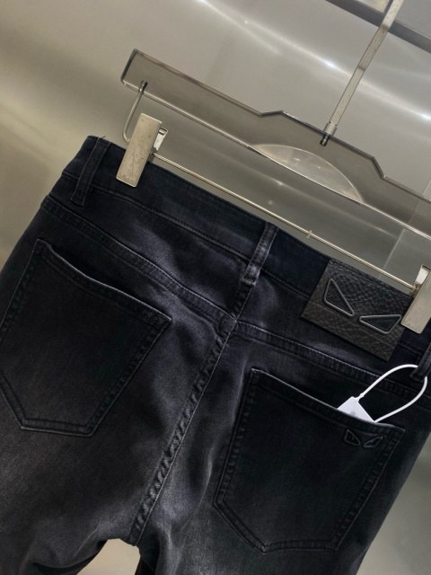 Spodnie Fendi Black Gray