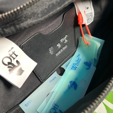 Torebka na ramię Off White Casual /Sport Crossbody Bag Black & Yellow