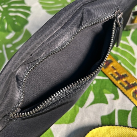 Torebka na ramię Off White Casual /Sport Crossbody Bag Black & Yellow