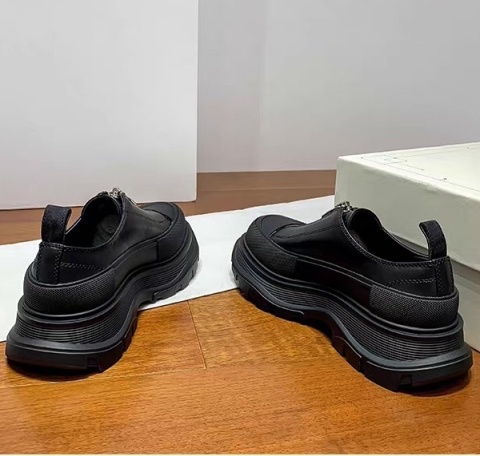 Buty Alexander Mcqueen skórzane sneakersy