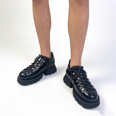Buty skórzane Demon Mountain‑derby