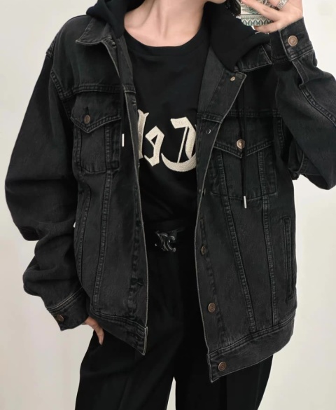 Kurtka dżinsowa katana Celine