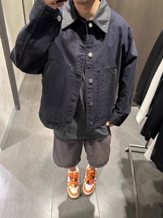 Kurtka dżinsowa katana Dior Wax Denim Dark