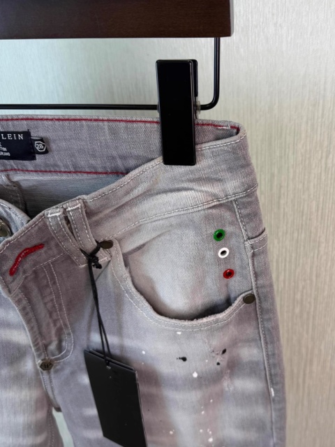 Spodnie Philipp Plein Distressed Slim fit