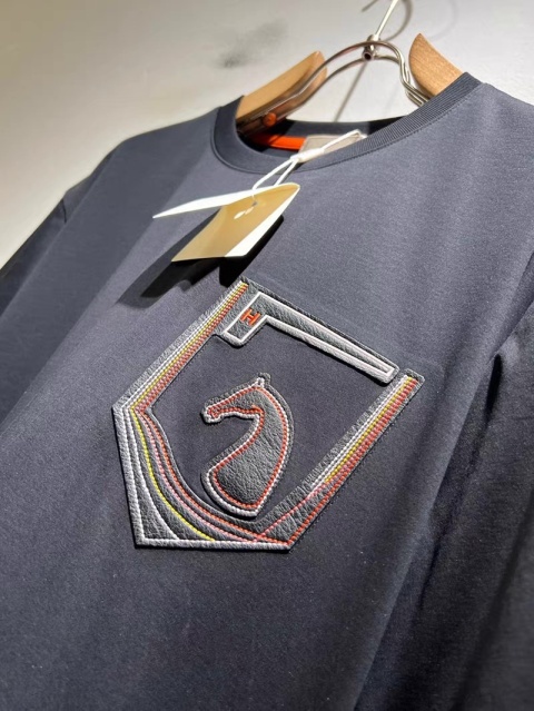 Koszulka męska Hermes Silky bawełna