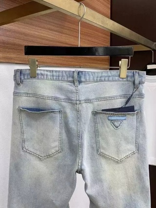 Spodenki meskie jeansowe Prada