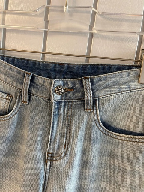 Spodnie Chrome Hearts slim fit