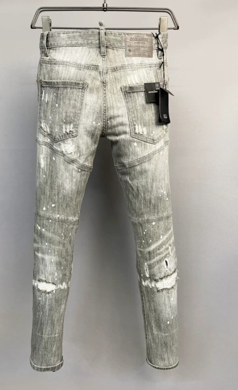 Spodnie Dsquared slim fit Destroyed