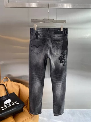 Spodnie Chrome Hearts slim fit