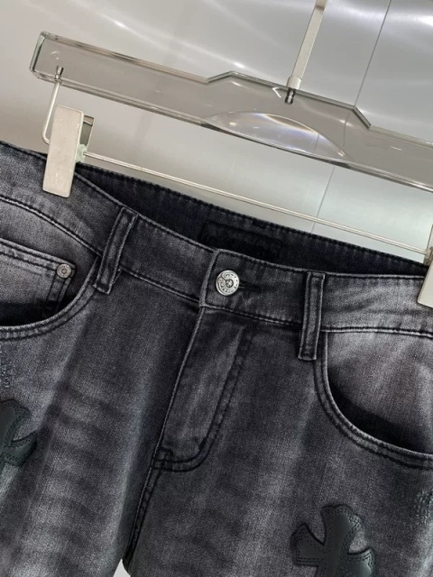 Spodnie Chrome Hearts slim fit
