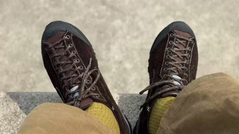 Buty zamszowe trekingowe Diemme