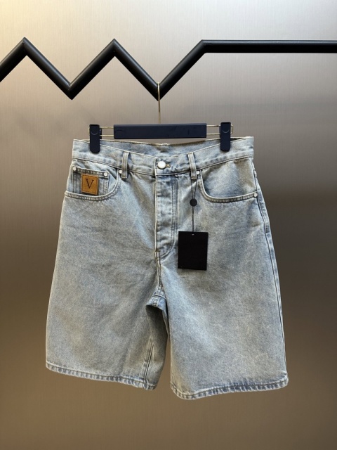 Spodenki szorty jeansowy Louis Vuitton