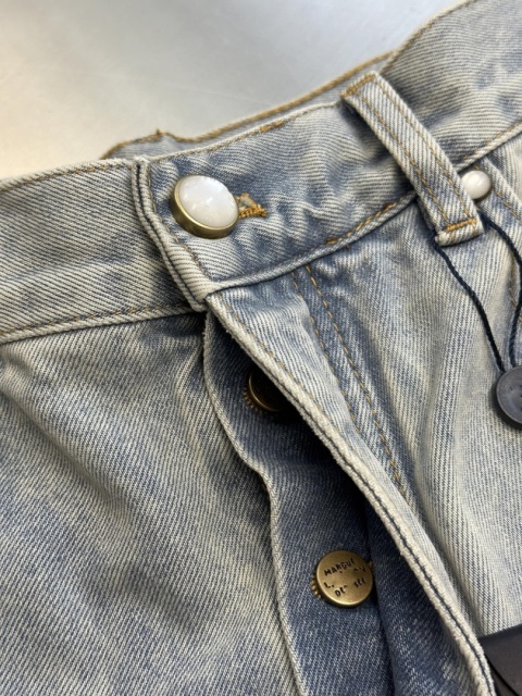 Spodenki szorty jeansowy Louis Vuitton
