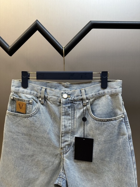 Spodenki szorty jeansowy Louis Vuitton