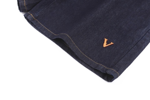 Spodenki szorty denim Louis Vuitton
