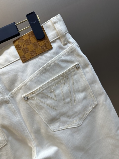 Spodenki szorty jeansowy Louis Vuitton