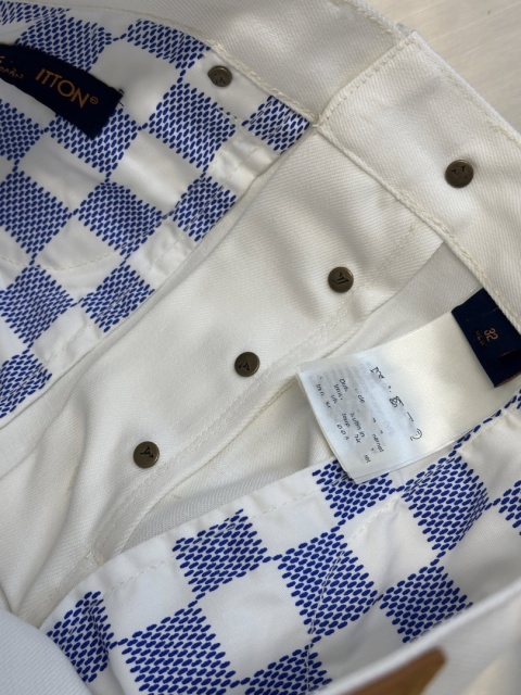Spodenki szorty jeansowy Louis Vuitton