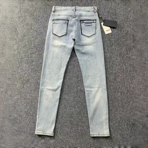 Spodnie meskie slim fit Jeansy Fendi