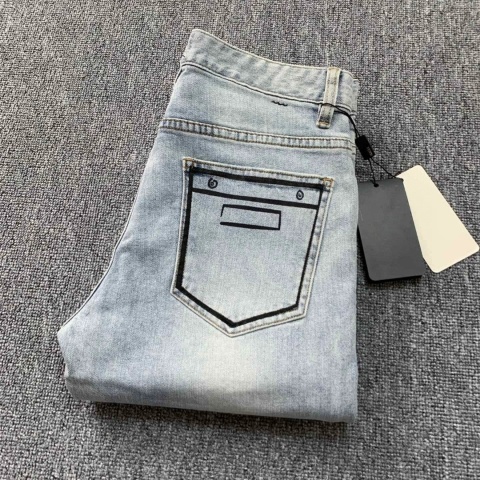 Spodnie meskie slim fit Jeansy Fendi