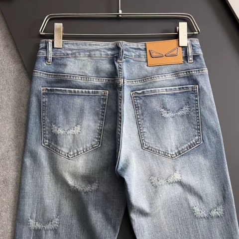 Spodnie meskie Denim slim fit Fendi