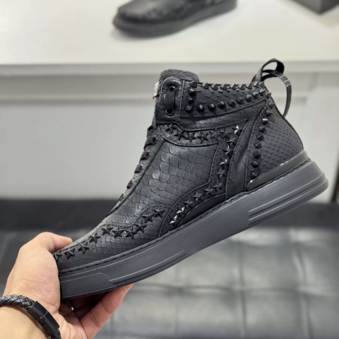 Buty Philipp Plein High‑Top Sneakers
