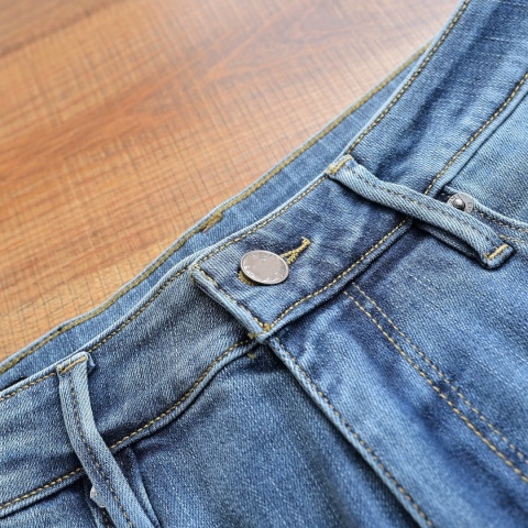 Spodnie Emporio Armani retro jeans