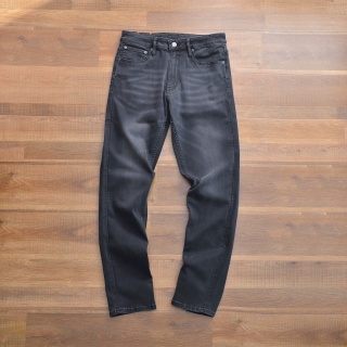 Spodnie Ermenegildo Zegna jeans czarne premium slim fit