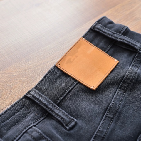Spodnie Ermenegildo Zegna jeans czarne premium slim fit