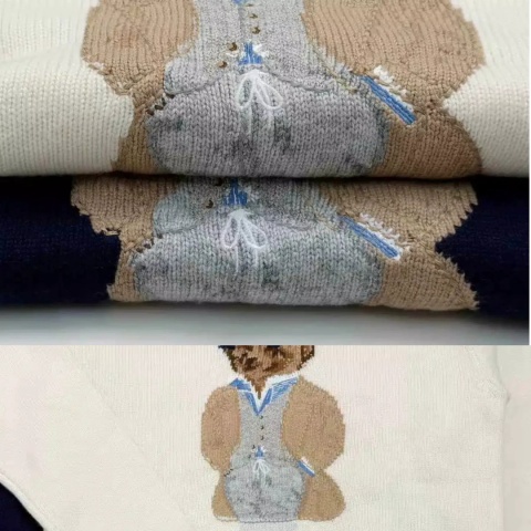 Sweter damski wełnainy z kaszmirem Ralph Lauren