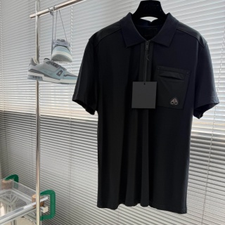 Koszulka polo Moose Knuckles zapinana na zamek