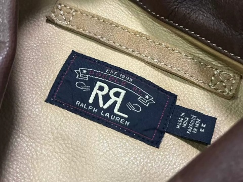 Kurtka skórzana Ralph Lauren