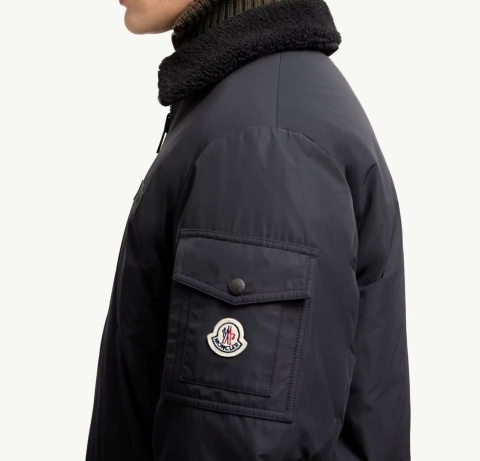 Kurtka puchowa Moncler dwustronna