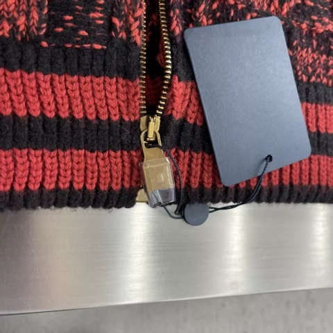Sweter wełniany Louis Vuitton zapinany na zamek