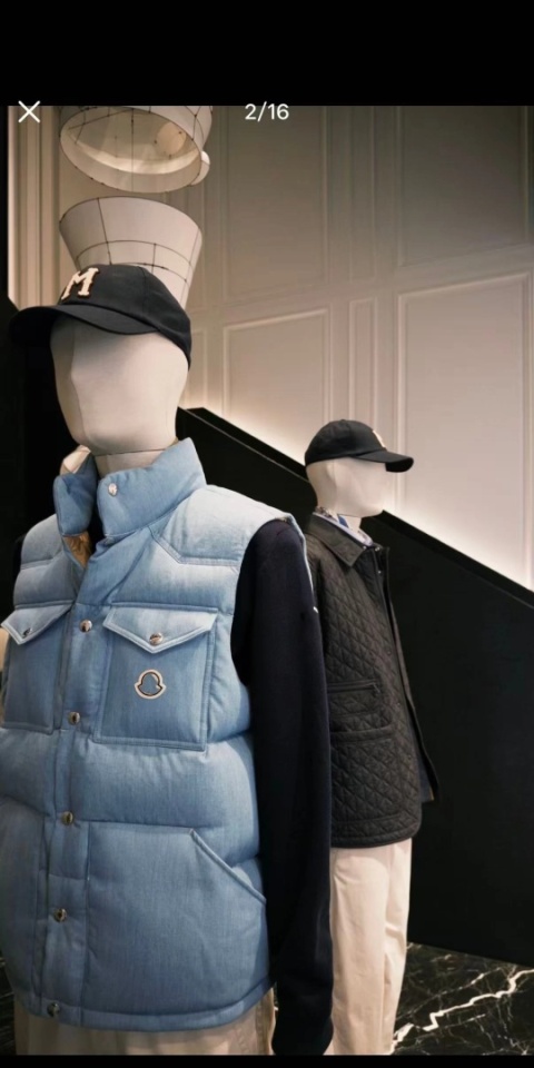 Kamizelka męska bezrękawnik puchowy Moncler