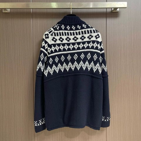 Sweter rozpinany Kurtka Dior