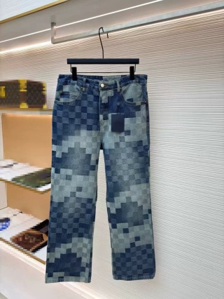 Spodnie Louis Vuitton proste straight fit