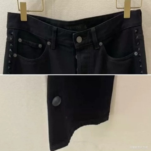 Spodnie Valentino Garavani Straight Fit