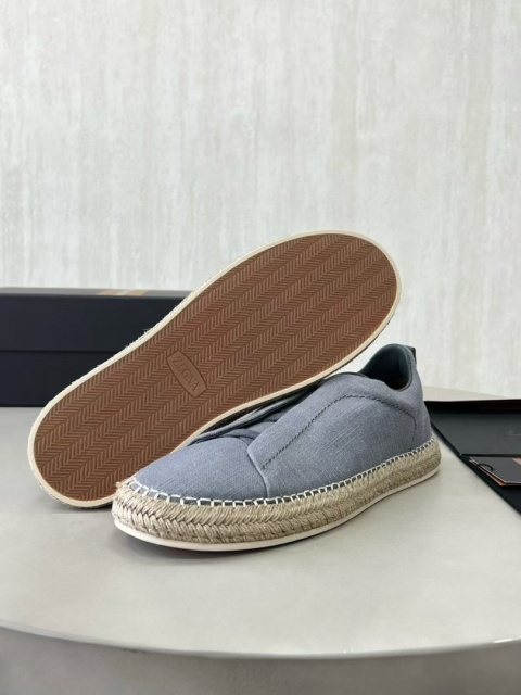 Buty wsuwane espadryle Zegna