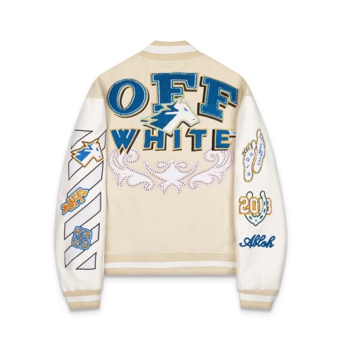 Kurtka bejsbolowa Off White Kurtka bejsbolowa Off White