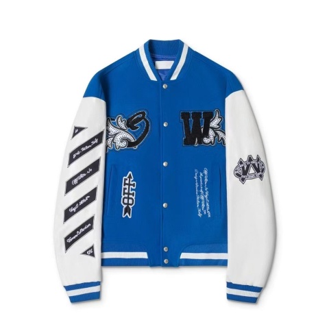 Kurtka bejsbolowa Off White Kurtka bejsbolowa Off White