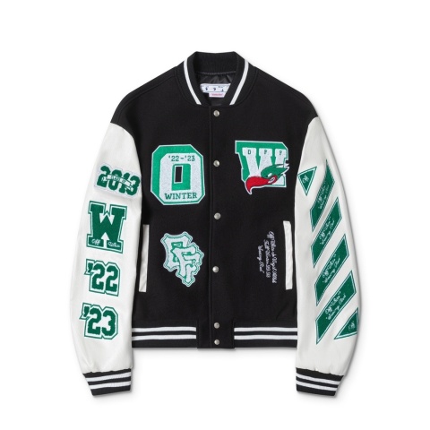 Kurtka bejsbolowa Off White Kurtka bejsbolowa Off White