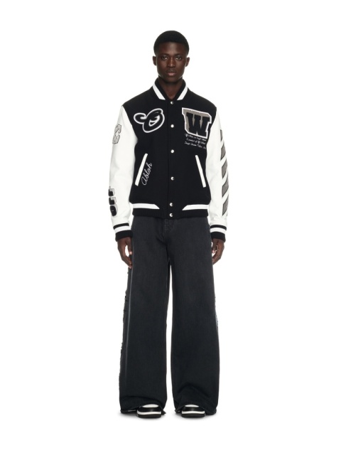 Kurtka bejsbolowa Off White Kurtka bejsbolowa Off White
