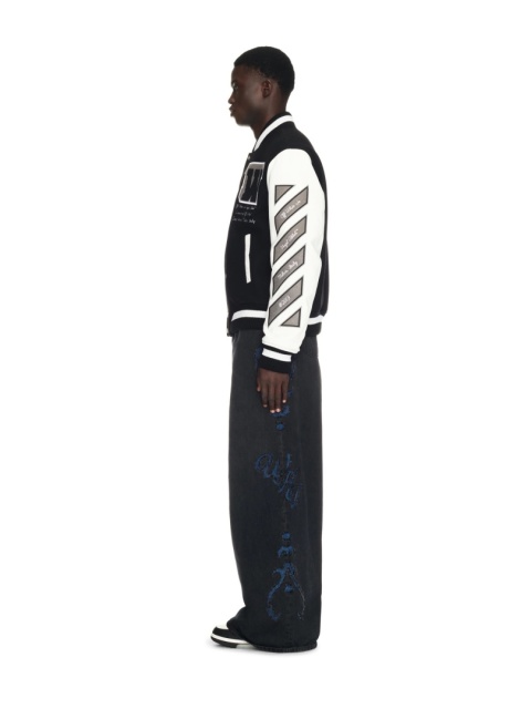 Kurtka bejsbolowa Off White Kurtka bejsbolowa Off White